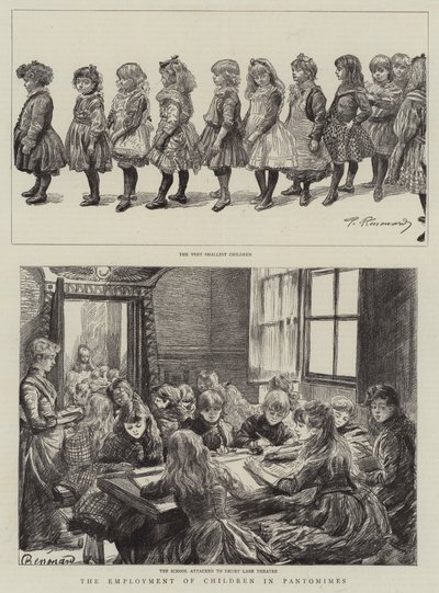 The Employment of Children in Pantomimes by Charles Paul Renouard